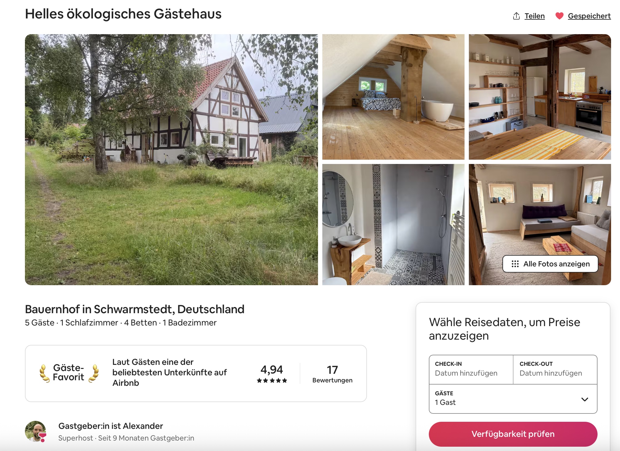 Backhaus Hof Grindau – Ferienhaus Südheide